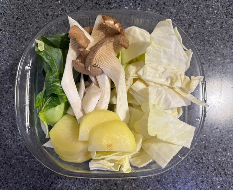 락앤락 전자레인지 찜기로 간편 야채찜 해먹기