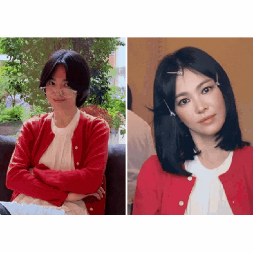  “송혜교 C컬 단발, 왜 다시 난리났을까?” 숏컷→C컬 변신 전후 비교 (+44세 레전드 분위기)