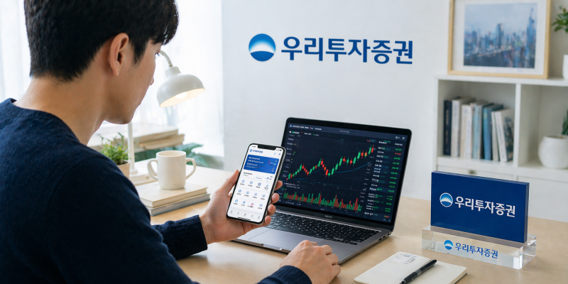 우리투자증권 어플 설치 방법｜HTS·수수료·고객센터 총정리