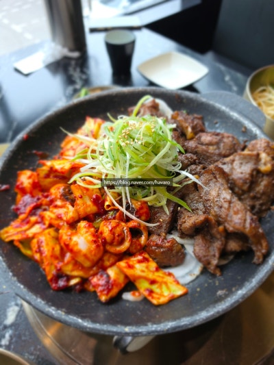 삼가동 맛집 갈비쭈꾸미 정식 용인점심맛집 화화돼지왕갈비 용인시청점