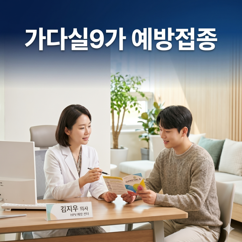 가다실9가 가격과 자궁경부암 예방접종 남자도 필요한 이유