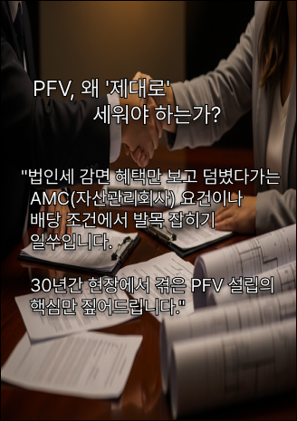  PFV 설립 Flow