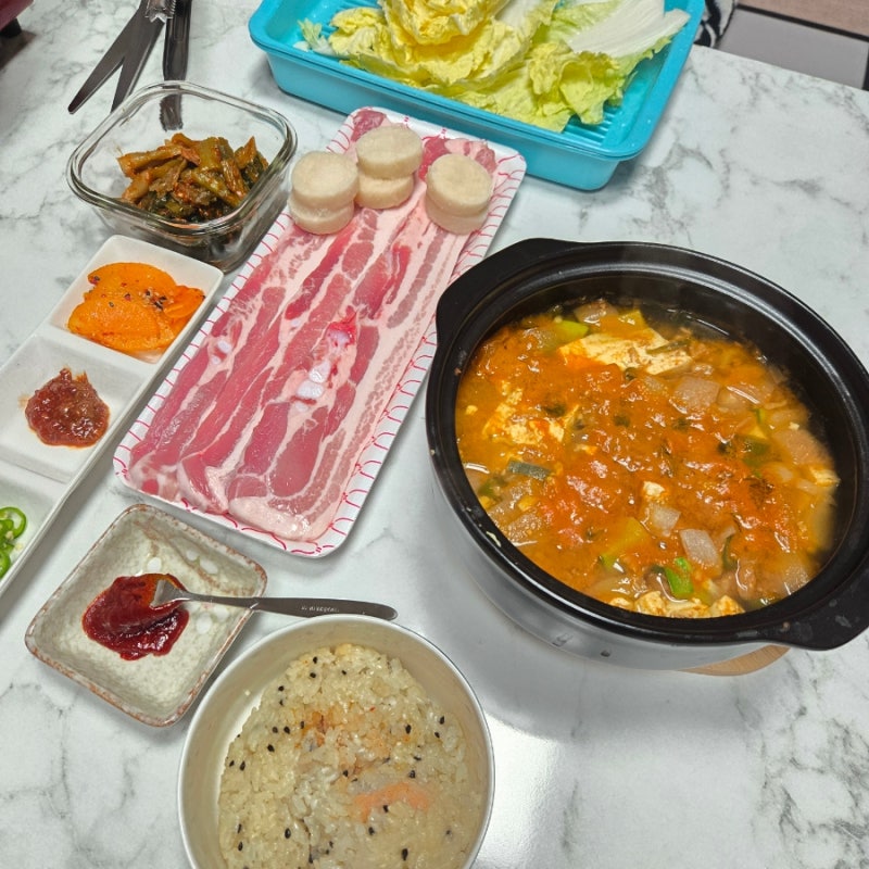 소고기 된장찌개 밀키트 추천 오늘도한우 고깃집 된찌 간편한데 맛있어!