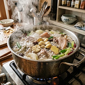 집에서 만드는 돼지고기 앞다리살 보쌈, 쫄깃하고 부드럽게 삶는 레시피를 알려드려요