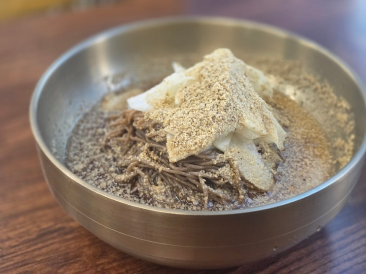  김포 양촌역 맛집, 서조막국수 내돈내산 방문후기 (금빛 시골 들깨 막국수)