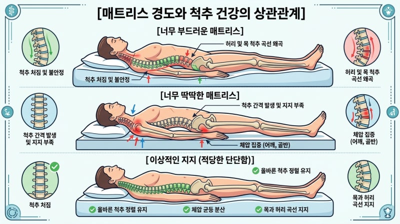 디스크 환자 침대 매트리스 : 자고 나면 아픈 허리, 범인은 침대?｜#08