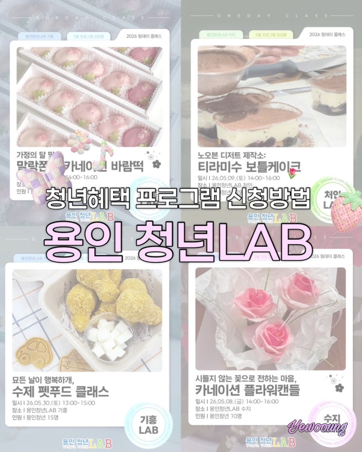  용인 청년LAB 후기 | 엑셀 가계부 + 반찬 클래스 솔직 후기