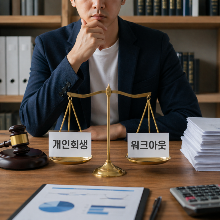 개인회생 vs 워크아웃 차이, 나한테 맞는 선택은?