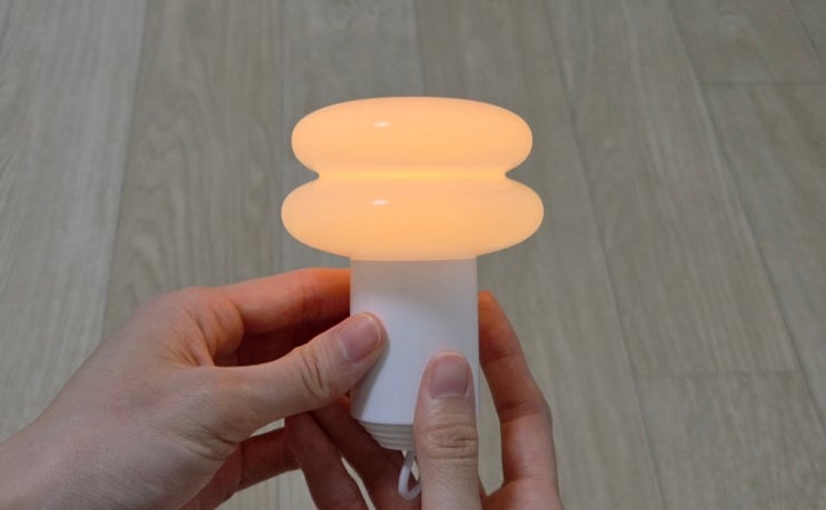  집들이선물 조명 추천 스노우맨8 휴대용 LED 무드등 추천