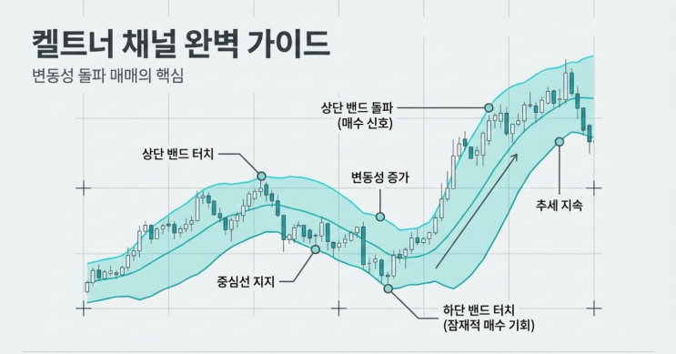  켈트너 채널(Keltner Channels) 완벽 가이드 | 변동성 돌파 매매의 핵심