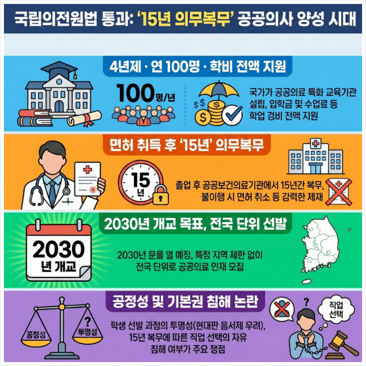<b>국립의전원</b> 2030년 문 여는데 갈까? 말까?