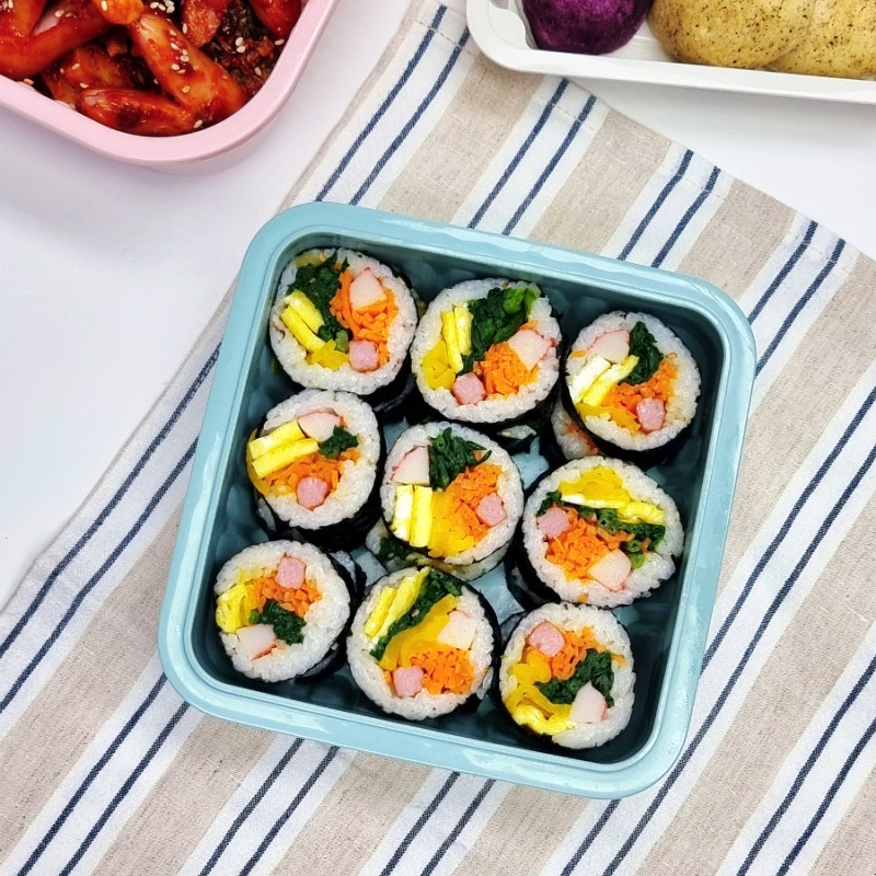 기본 김밥 만들기 10줄 재료 김밥 밥짓기