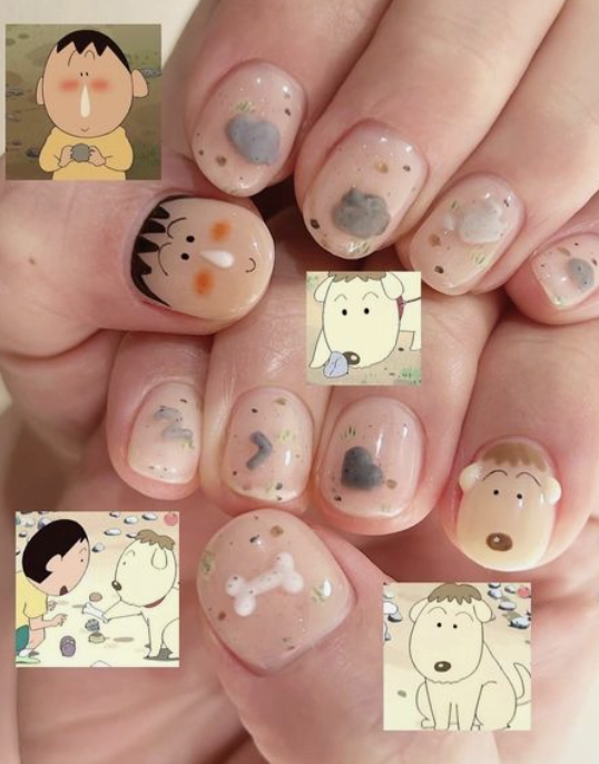  유치함 없이 키치한 손끝 완성하는캐릭터네일 디자인 모음