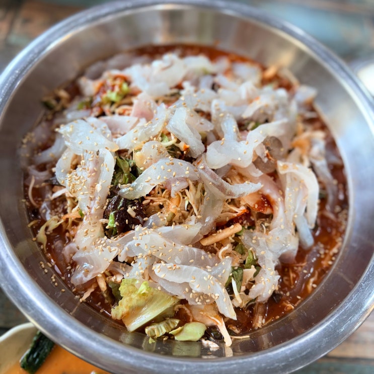  진주 평거동 축항물회 3대째 내려오는 60년 전통의 깊은 맛