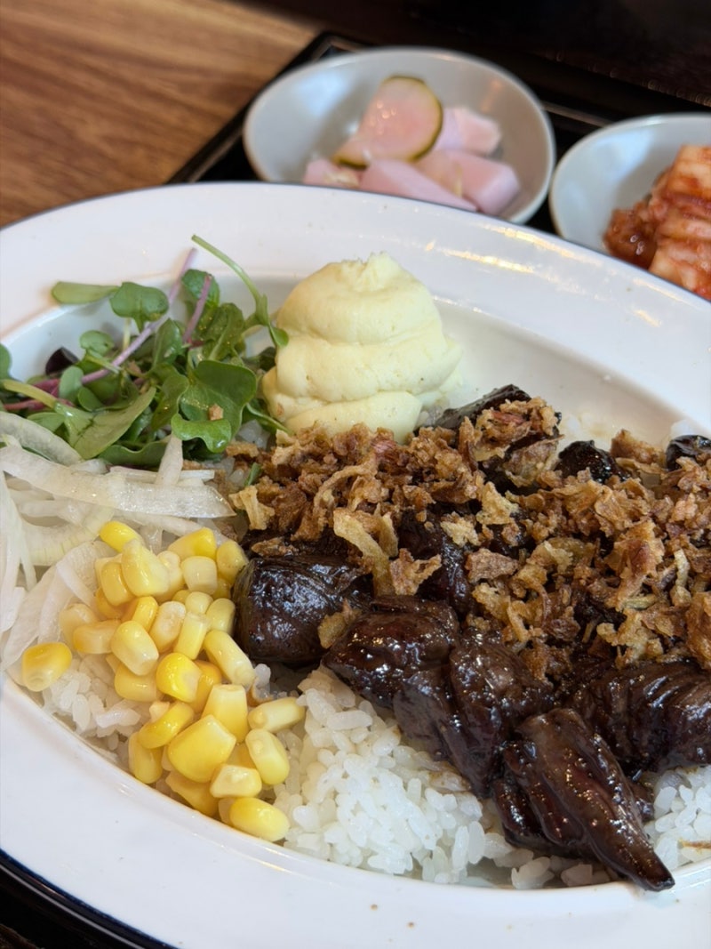 강릉 세인트존스호텔 주변 맛집 밥집 초당미소 아기랑