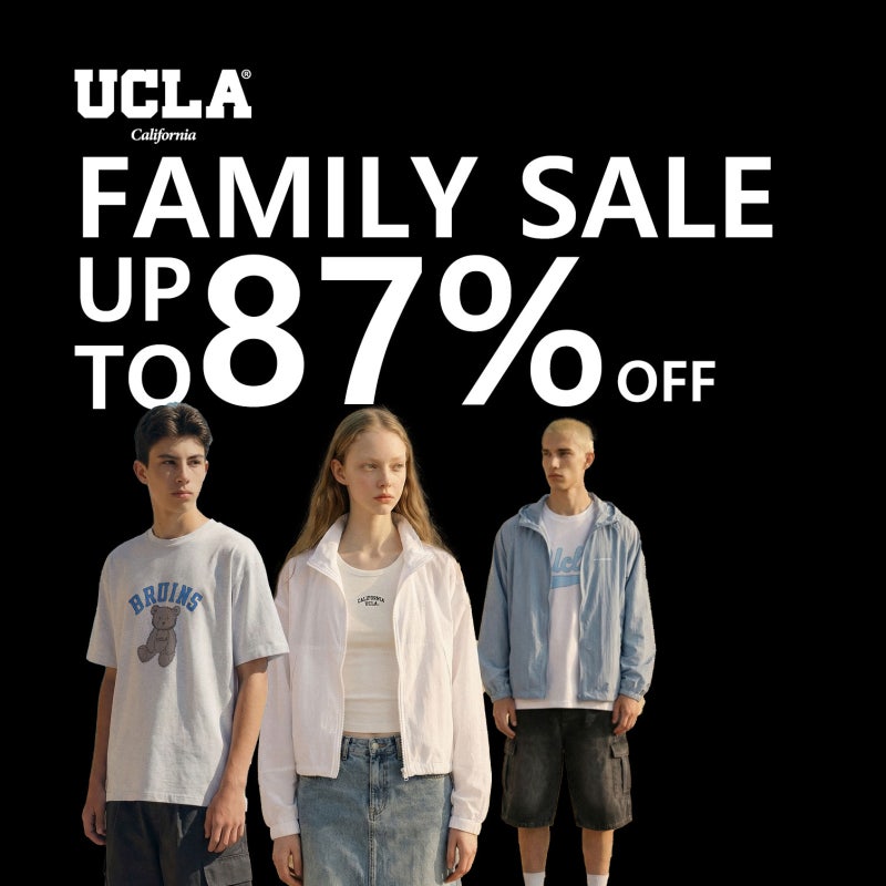 UCLA 패밀리세일 프로모션 정보! 봄, 여름 데일리룩 1만원 이하부터 시작~!