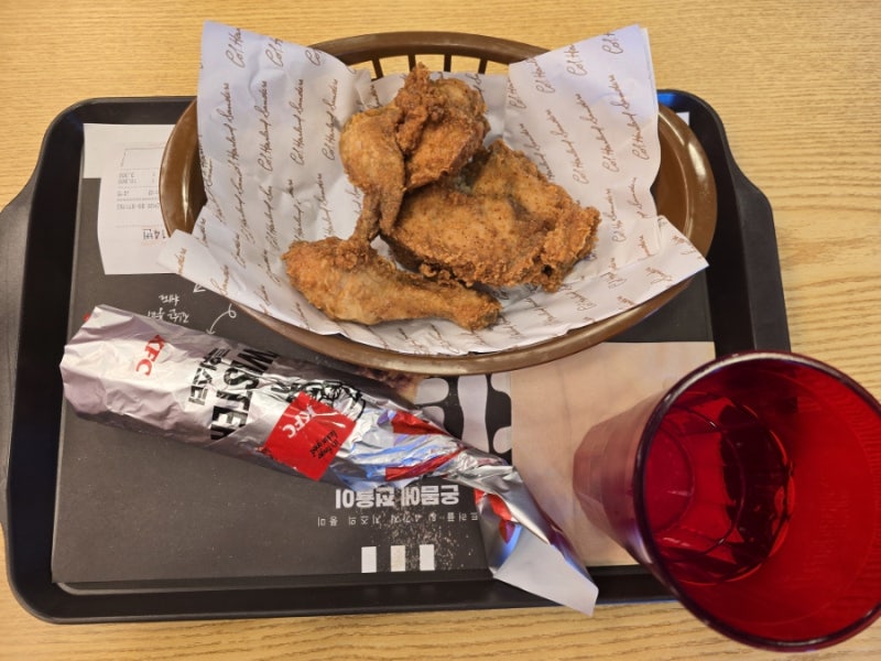 kfc오리지날치킨2+1 앱쿠폰 트위스터콤보 후기!!!
