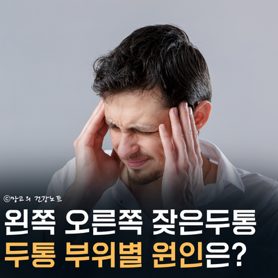 단순 스트레스vs뇌신경 마비? 두통 부위별 원인 및 없애는법! | 오른쪽 왼쪽, 군발두통, 편두....