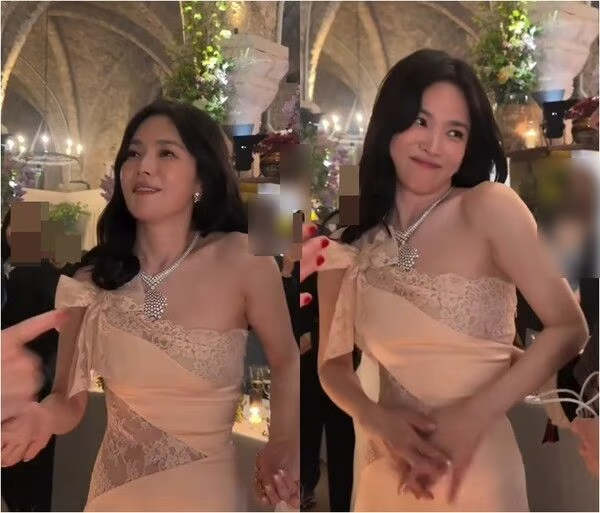  송혜교 시스루 + 취기 애교 포착…44세에 더 빛나는 절세미인, 파리가 반했다