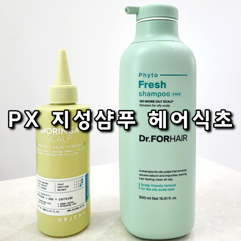2026 PX 군마트 닥터포헤어 지성 샴푸 모링가 정수리 헤어 식초 신상 내돈내산