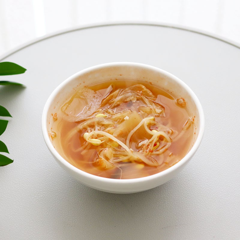 김치콩나물국 레시피, 속풀리는 해장국으로도 좋은 콩나물 김치국 만들기