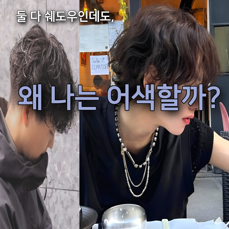  남자 시스루 쉐도우펌, 기장 여기서 망합니다(99%가 모르는 차이)