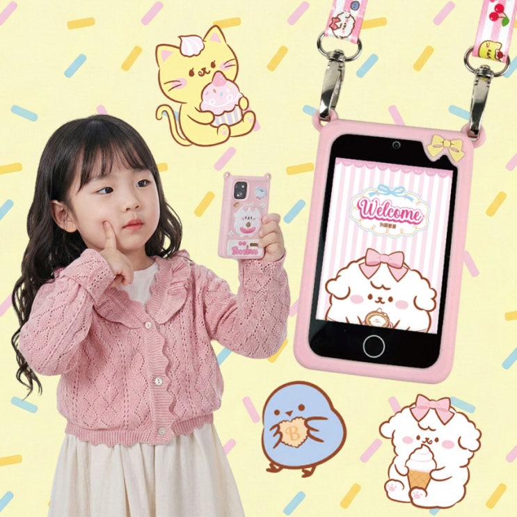  2026년 아이 폰꾸미기 필수템! 카페봉봉 카메라 게임 노래 전화기 놀이 장난감