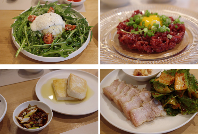  마포역 근처 맛집 세모두부 건강한 저녁 두부 코스요리