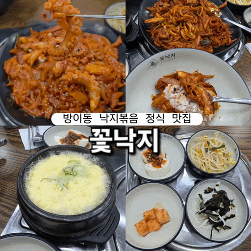  방이동맛집 꽃낙지 가성비 좋은 낙지볶음 점심특선 낙삼볶음