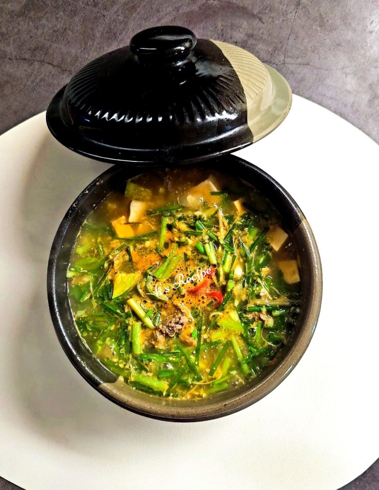  달래된장국 끓이는법 레시피 존맛꿀팁! 달래요리 손질법