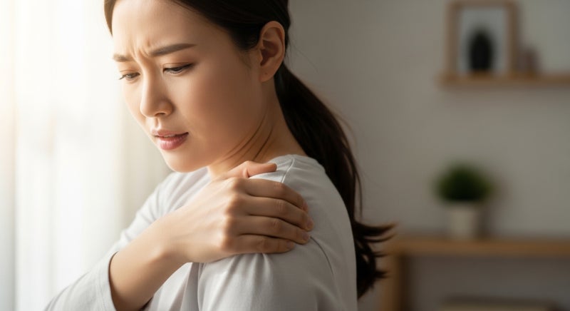 왼쪽 어깨가 갑자기 안 올라간다면
