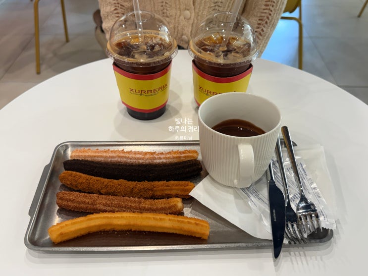 바르셀로나 츄러스 맛집 마곡 원그로브 카페 츄레리아산로만
