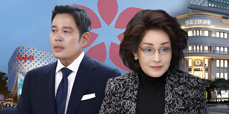 정용진의 신세계그룹 부실경영 위기에 80이넘은 노모 이명희 경영복귀 과연 신세계그룹 운명....