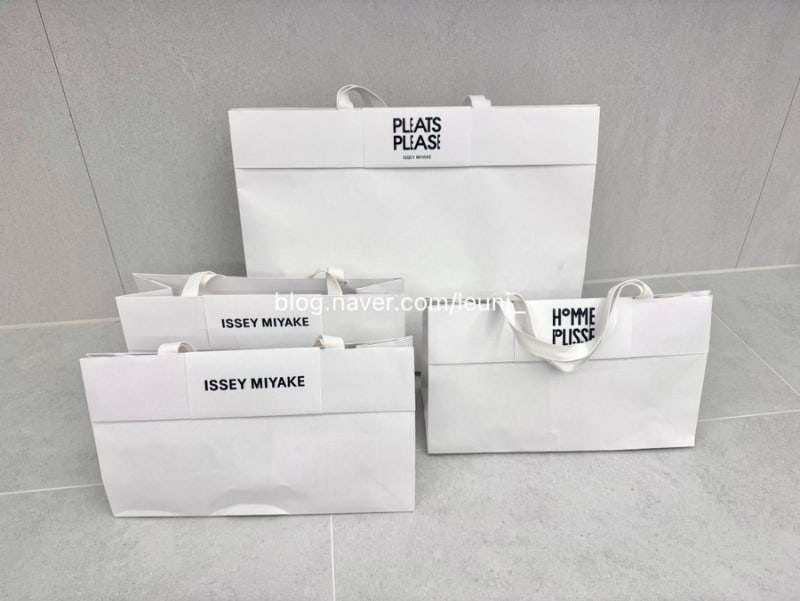 후쿠오카 이세이미야케 플리츠플리즈 옴므플리세 미이세이미야케 쇼핑 후기