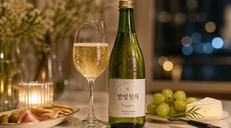 별빛청하 맛 가격 도수 총정리, 가볍게 즐기기 좋은 스파클링 청주 후기