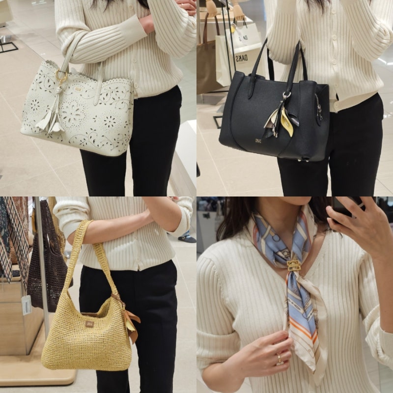 닥스 여성가방 트렌디한 신상 AK수원에서 착용해봤어요