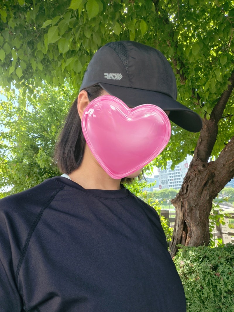 [다이소] 가성비 러닝 입문템 다이소 러닝벨트 & 러닝모자 착용샷