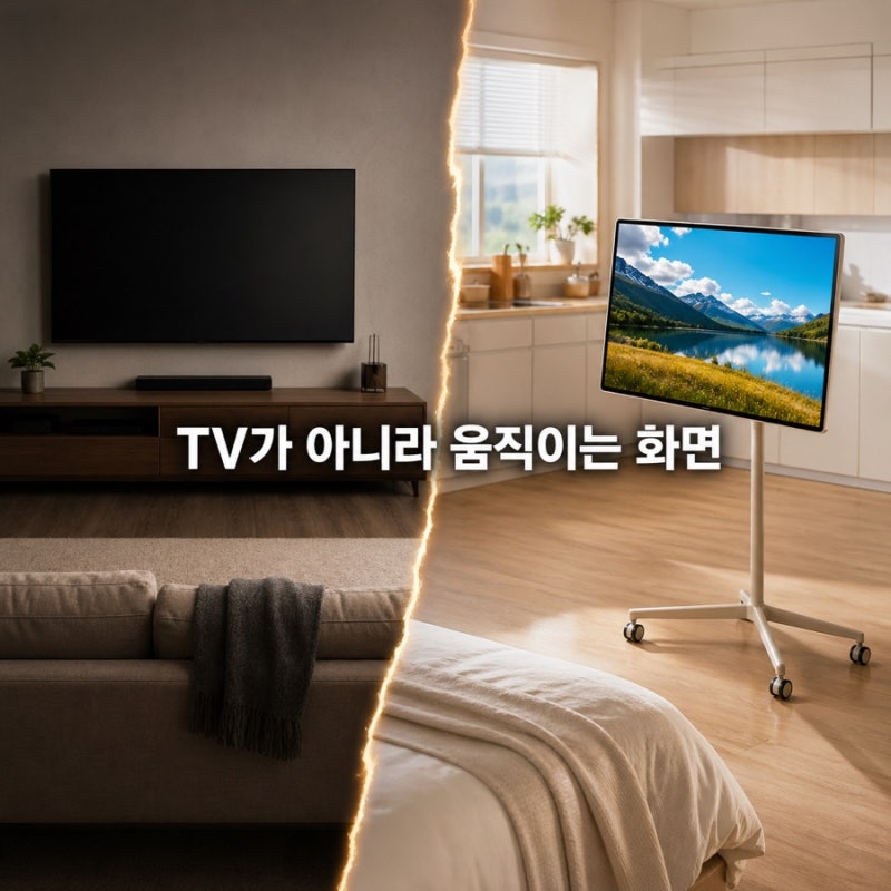 LG 스탠바이미 2 맥스, TV가 아니라 완전히 다른 화면