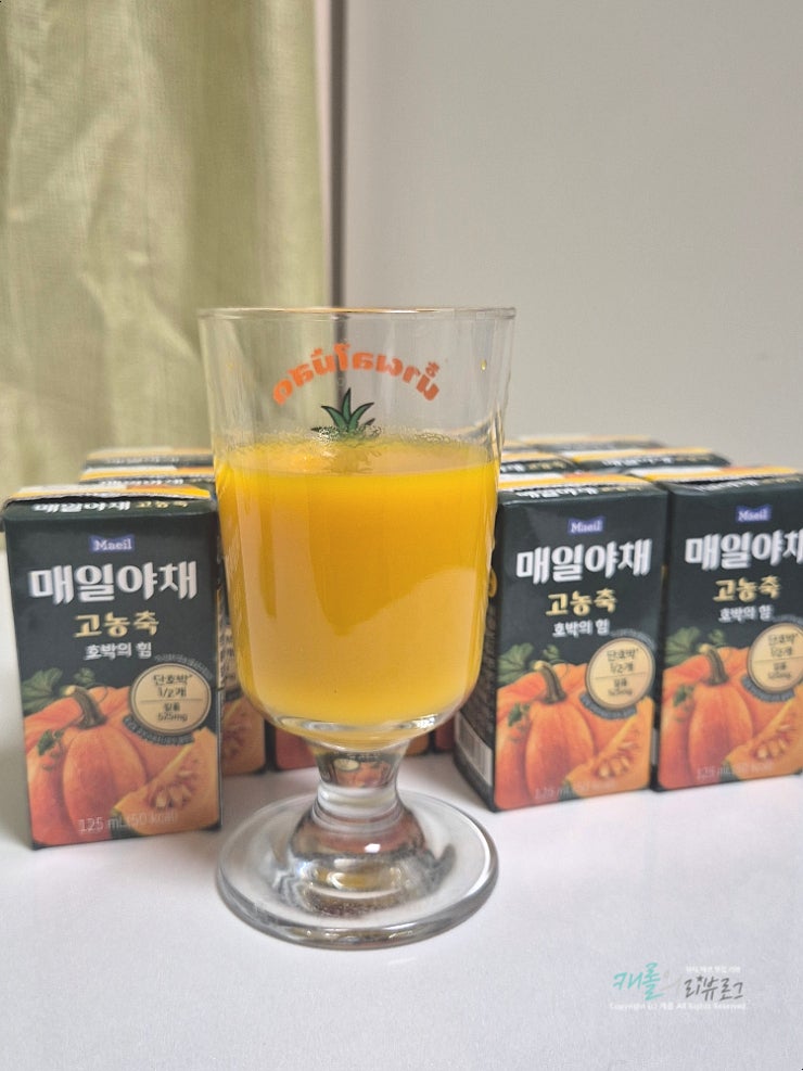 매일야채 고농축 호박의 힘, 하루한팩 건강음료로 챙기는 이너뷰티