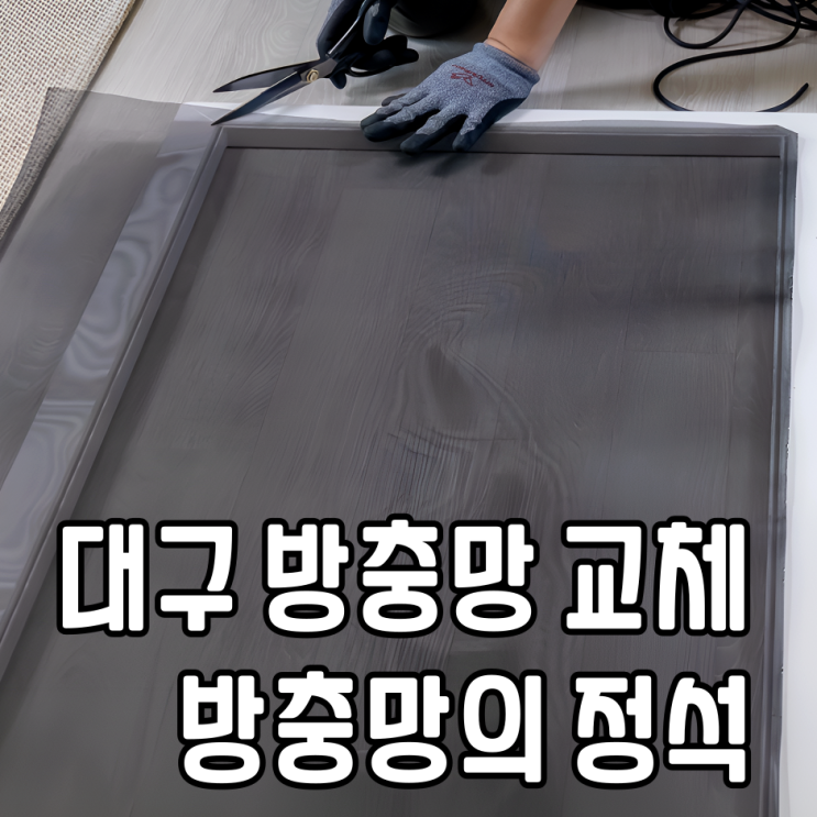  대구 방충망 교체 주문제작 설치 고양이방충망 방충망의 정석 후기