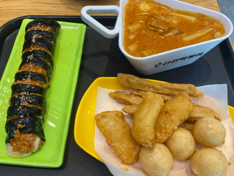 신전떡볶이 신메뉴 마라로제떡볶이 사이드 솔직후기