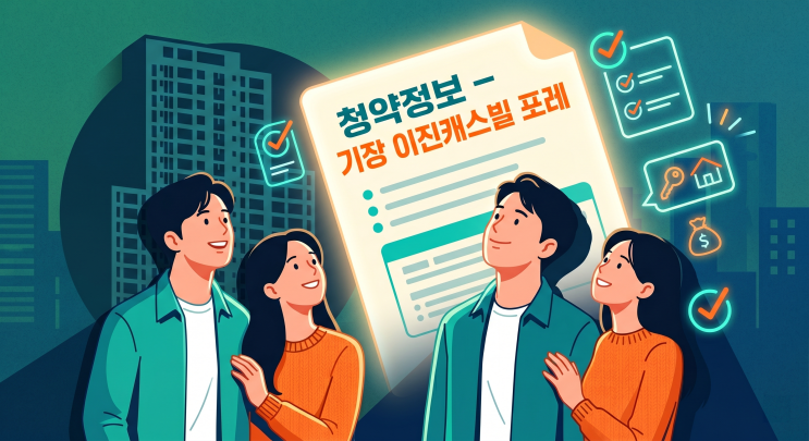  기장 이진캐스빌 포레 청약 완벽 정리 ｜ 일정·분양가·자격 한눈에