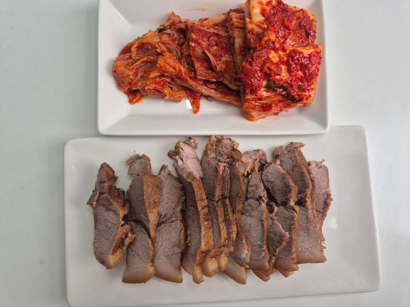 콜라 수육 레시피 돼지 앞다리살 전기밥솥 수육 만들기