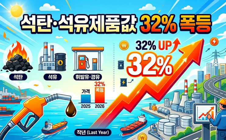  기름값 또 오른다? 석유제품 32% 폭등 이유 총정리