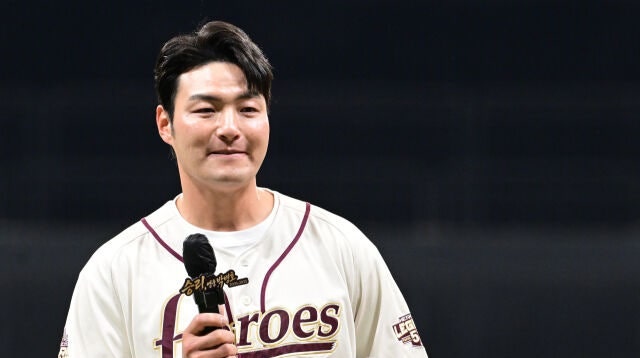 박병호 은퇴식, 강정호 깜짝 등장부터 서건창 마지막 배웅까지…눈물의 고척