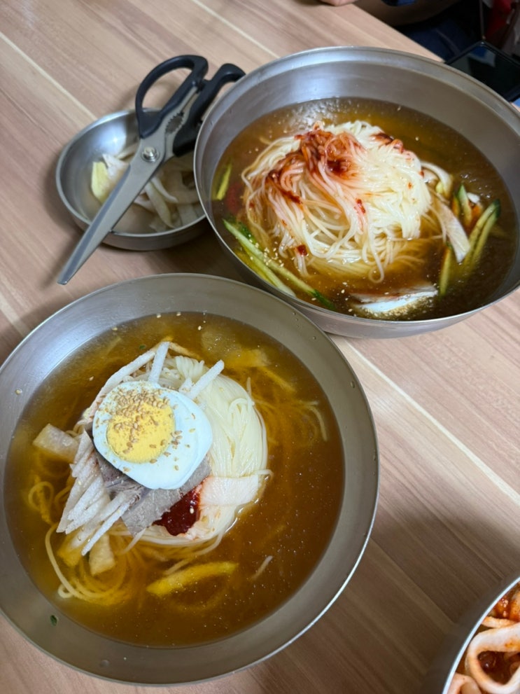  경주 맛집 현대밀면 웨이팅, 주차!