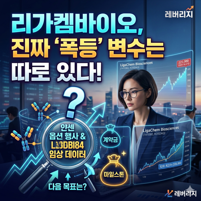 리가켐바이오 주가