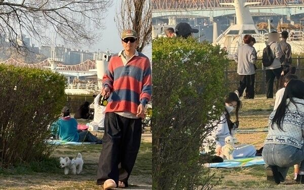 "봄을 느낀 거다" 이광수♥이선빈 9년 열애, 한강 피크닉 포착 전말