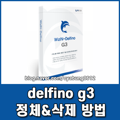 delfino g3의 정체와 삭제 방법 PC 속도 저하 원인 제거하기