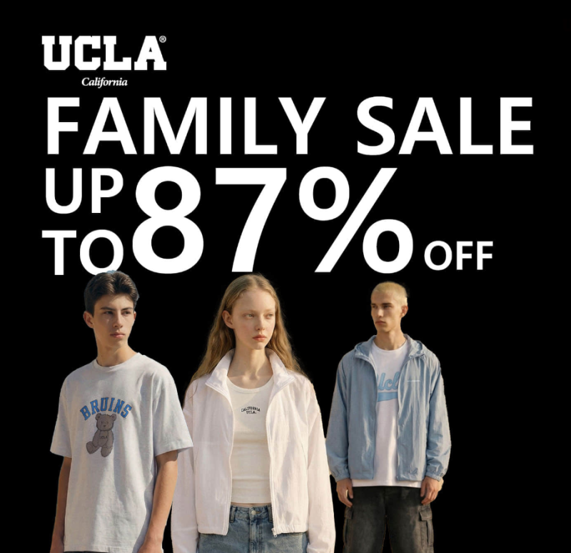 UCLA 패밀리세일 ~87% 역대급 할인! 셀럽 착용 봄 코디부터 여름옷까지 준비하기